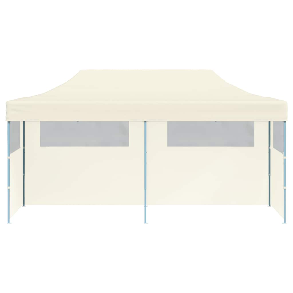 8718475912422_g_en_hd_3 vidaXL Cream Foldable Pop-up Party Tent 3 x 6 m - Image 5