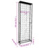 vidaXL Wine Rack for 108 Bottles Metal - Image 6
