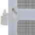 White Hinged Insect Screen for Doors 100 x 215 cm - Image 5