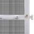 White Hinged Insect Screen for Doors 100 x 215 cm - Image 6