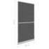 White Hinged Insect Screen for Doors 100 x 215 cm - Image 9