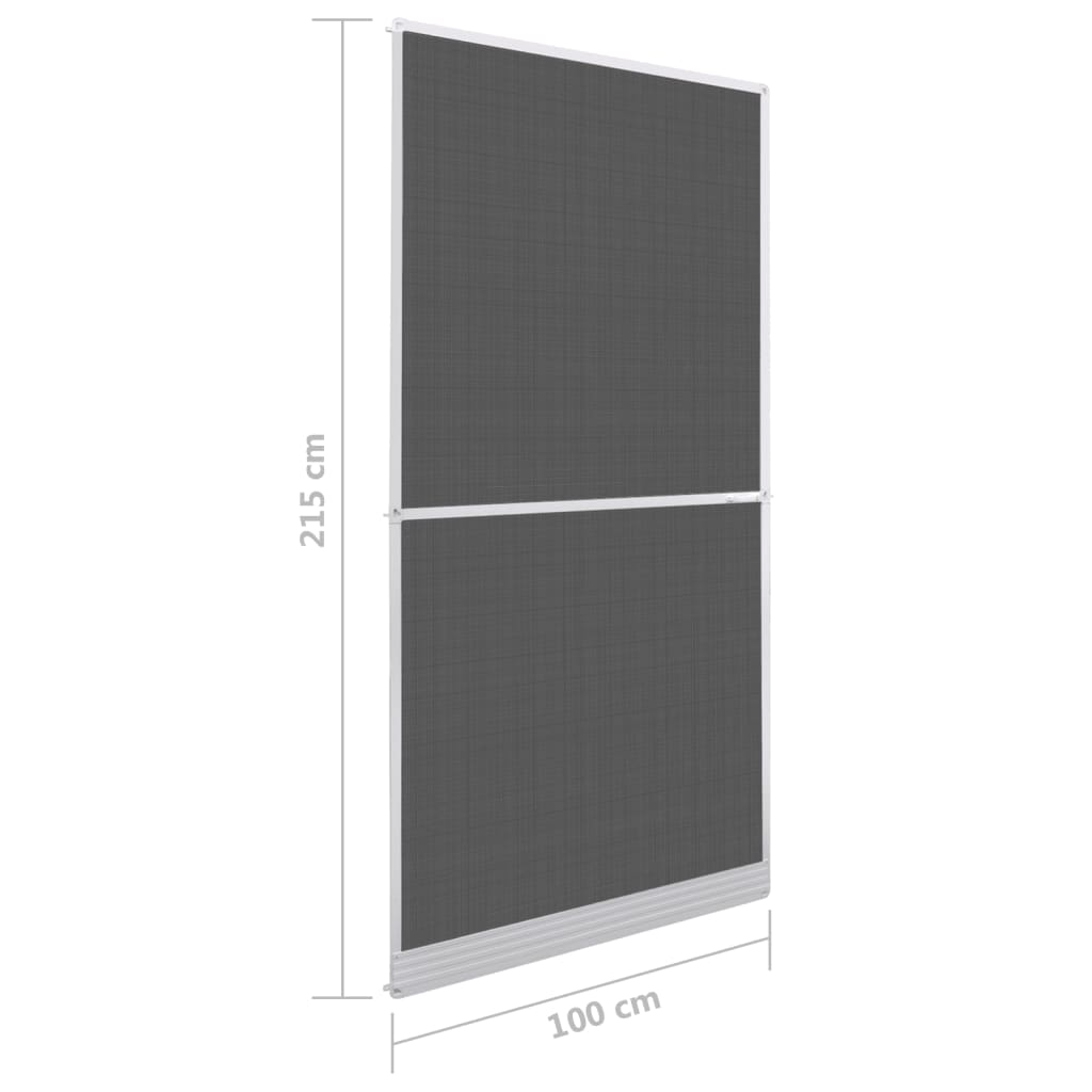 8718475914525_g_en_hd_8 White Hinged Insect Screen for Doors 100 x 215 cm - Image 9