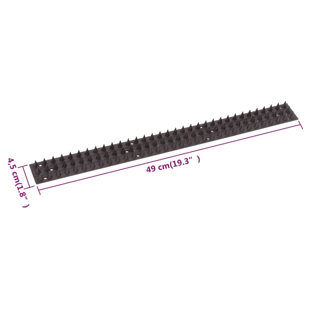 8718475914808_g_en_hd_3 Bird Control Spikes 49 x 4.5 x 1.7 cm Set of 20 - Image 4