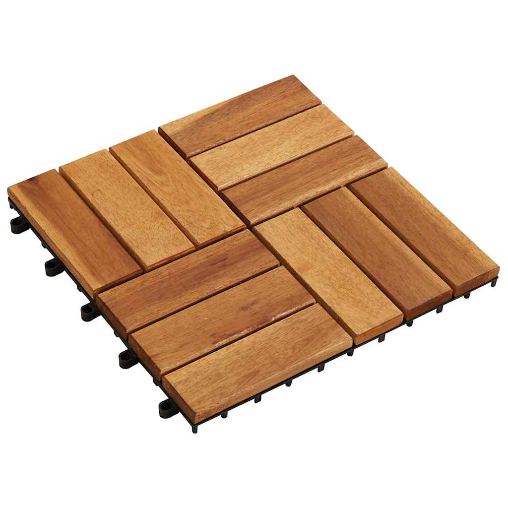 8718475915782_a_en_hd_1 vidaXL 10 pcs Acacia Decking Tiles 30 x 30 cm - Image 2