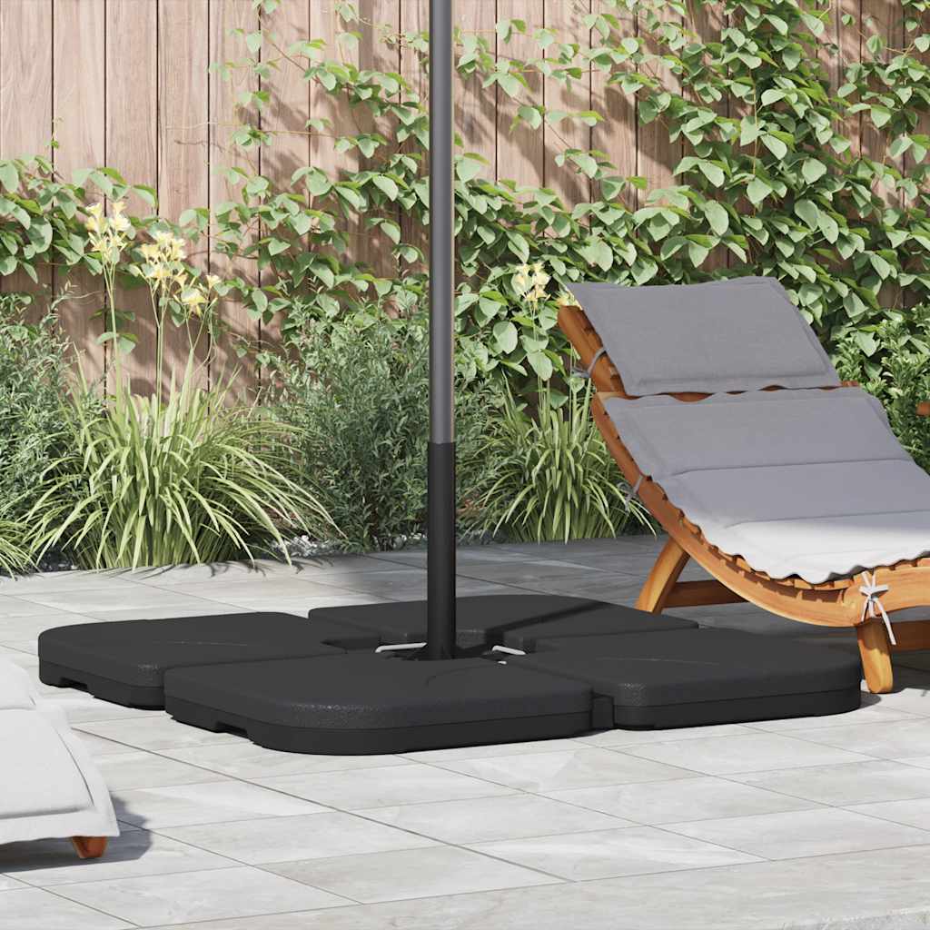 vidaXL Portable Parasol Base Sand / Water Filled 60 L