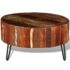 vidaXL Coffee Table Solid Reclaimed Wood Round - Image 5