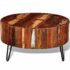 vidaXL Coffee Table Solid Reclaimed Wood Round - Image 7