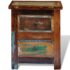 vidaXL Nightstand with 2 Drawers Solid Reclaimed Wood - Image 6