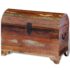 vidaXL Reclaimed Storage Chest Solid Wood