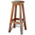 vidaXL Bar Stool Solid Reclaimed Wood - Image 2
