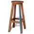 vidaXL Bar Stool Solid Reclaimed Wood - Image 5