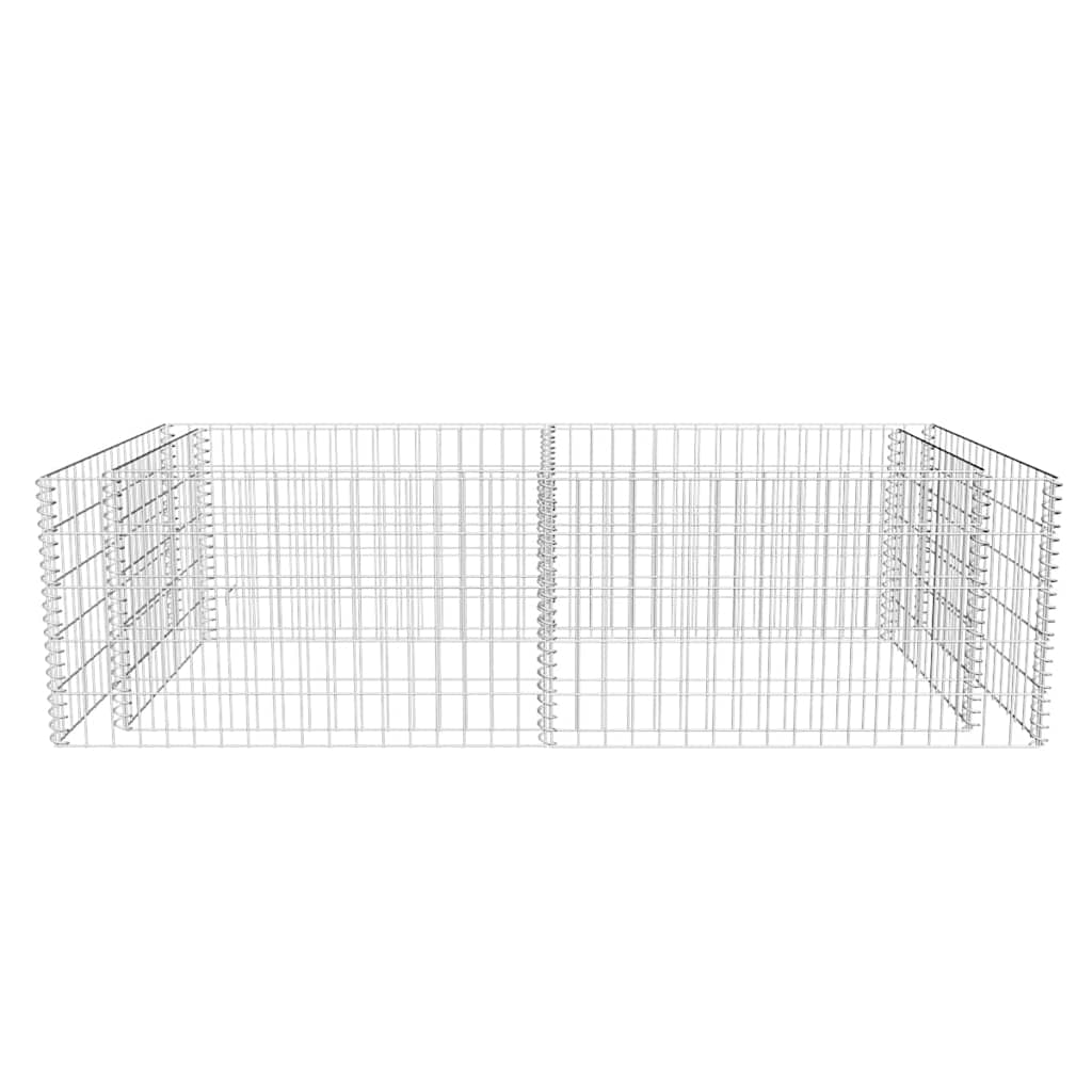 8718475919506_g_en_hd_3 vidaXL Gabion Planter Galvanised Steel 180x90x50 cm - Image 5