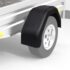 vidaXL 2x Mudguard for Trailer Wheels 200 x 680 mm - Image 5