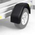 vidaXL 2x Mudguard for Trailer Wheels 220 x 760 mm - Image 5