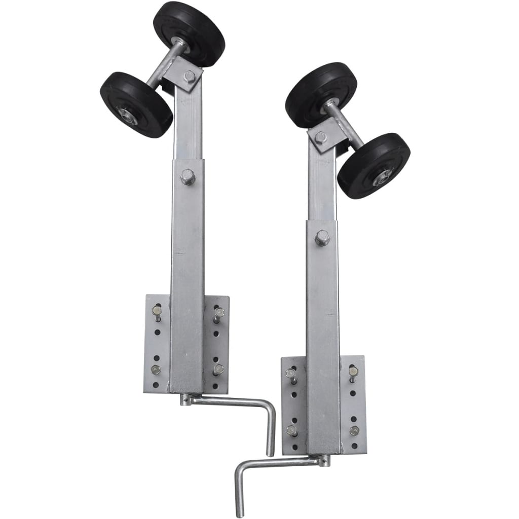 8718475922230_a_en_hd_1 vidaXL Boat Trailer Double Roller Bow Support Set of 2 59 - 84 cm - Image 1