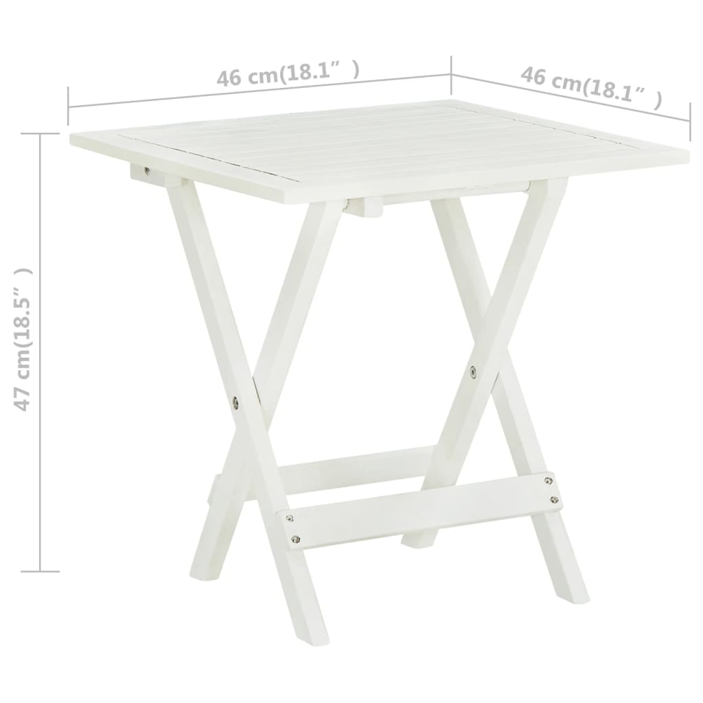 8718475923909_g_en_hd_7 vidaXL Bistro Table White 46x46x47 cm Solid Acacia Wood - Image 8