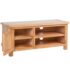 vidaXL TV Cabinet 103 x 36 x 46 cm Solid Oak Wood - Image 4