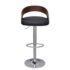 vidaXL Bar Stools 2 pcs Bent Wood - Image 4