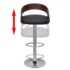 vidaXL Bar Stools 2 pcs Bent Wood - Image 5