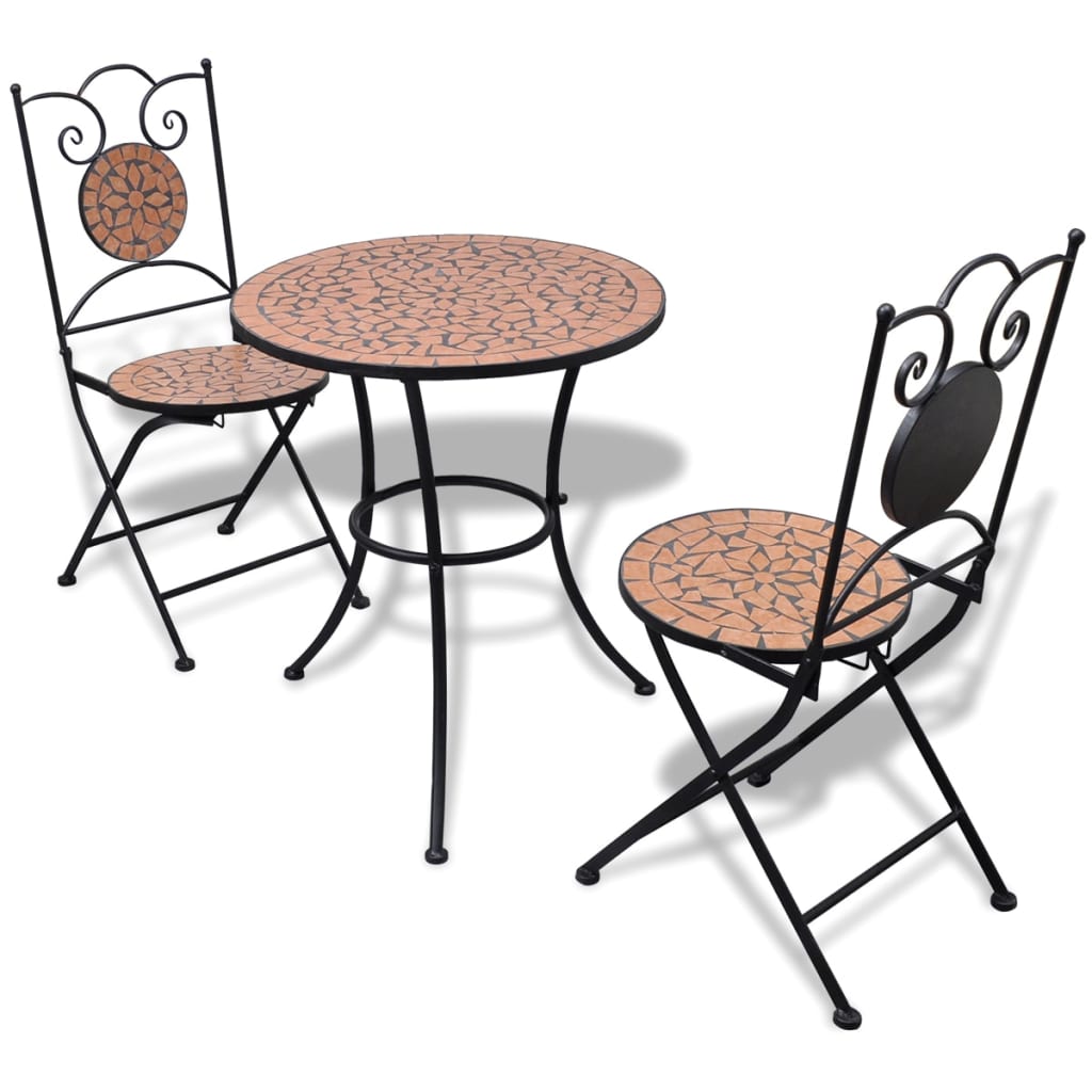 8718475925231_a_en_hd_1 vidaXL 3 Piece Bistro Set Ceramic Tile Terracotta - Image 1