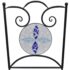 vidaXL 3 Piece Bistro Set Ceramic Tile Blue and White - Image 8