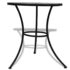 vidaXL 3 Piece Bistro Set Ceramic Tile Black and White - Image 10