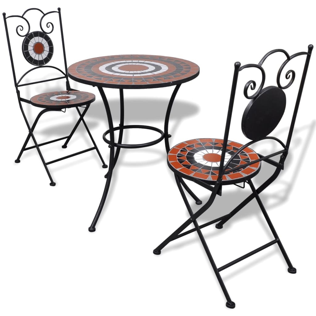 8718475925262_a_en_hd_1 vidaXL 3 Piece Bistro Set Ceramic Tile Terracotta and White - Image 1