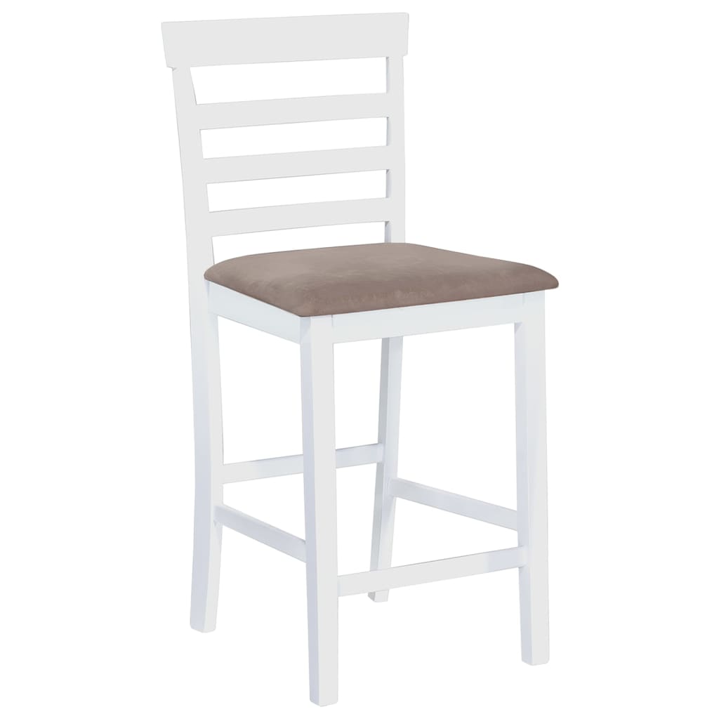 8718475925354_g_en_hd_1 vidaXL Bar Chairs 2 pcs White Fabric - Image 2