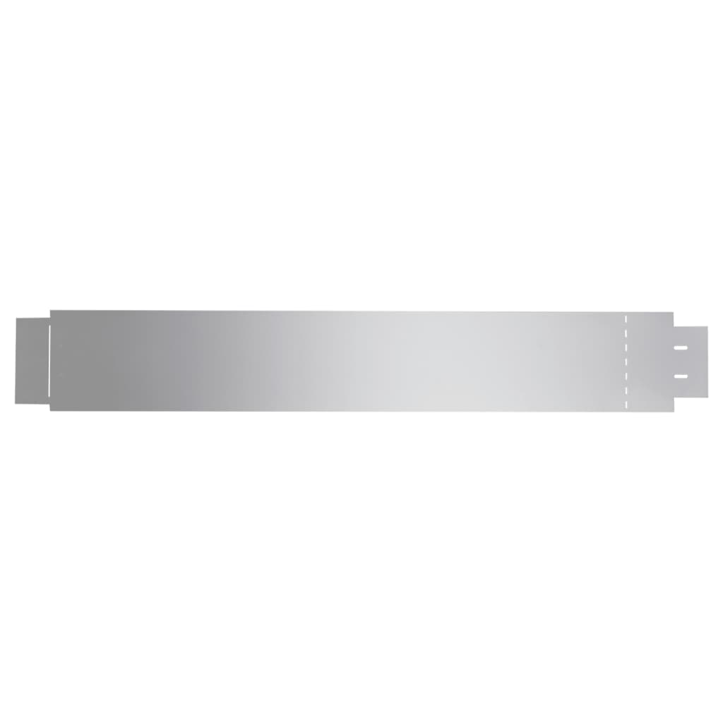 8718475925583_g_en_hd_2 vidaXL Set of 10 Flexible Lawn Fence Galvanised Steel 100 x 14 cm - Image 4