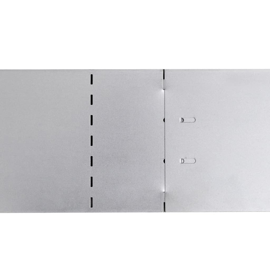8718475925583_g_en_hd_4 vidaXL Set of 10 Flexible Lawn Fence Galvanised Steel 100 x 14 cm - Image 6