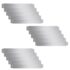 vidaXL Set of 15 Flexible Lawn Fence Galvanised Steel 100 x 14 cm - Image 2