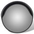 vidaXL Convex Traffic Mirror PC Plastic Black 30 cm Outdoor - Image 2
