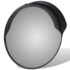 vidaXL Convex Traffic Mirror PC Plastic Black 30 cm Outdoor - Image 3