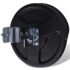 vidaXL Convex Traffic Mirror PC Plastic Black 30 cm Outdoor - Image 4