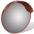Convex Traffic Mirror PC Plastic Orange 45 cm Outdoor - Image 4