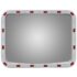 Convex Traffic Mirror Rectangle 60 x 80 cm with Reflectors - Image 2