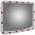 Convex Traffic Mirror Rectangle 60 x 80 cm with Reflectors - Image 3