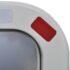 Convex Traffic Mirror Rectangle 60 x 80 cm with Reflectors - Image 4