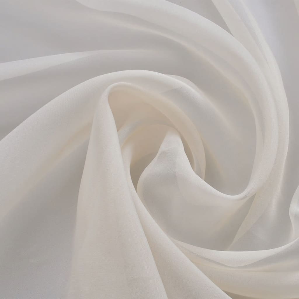 8718475926184_g_en_hd_1 Voile Fabric 1.45 x 20 m Cream - Image 2