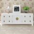 vidaXL Wooden Sideboard Asian Style with 8 Drawers and 2 Doors - Image 4