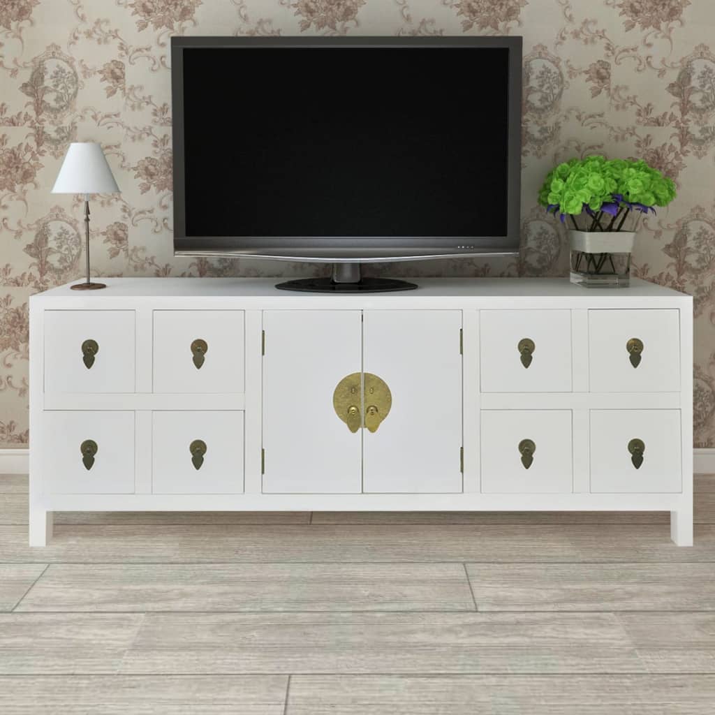 8718475926405_m_en_hd_1 vidaXL Wooden Sideboard Asian Style with 8 Drawers and 2 Doors - Image 1