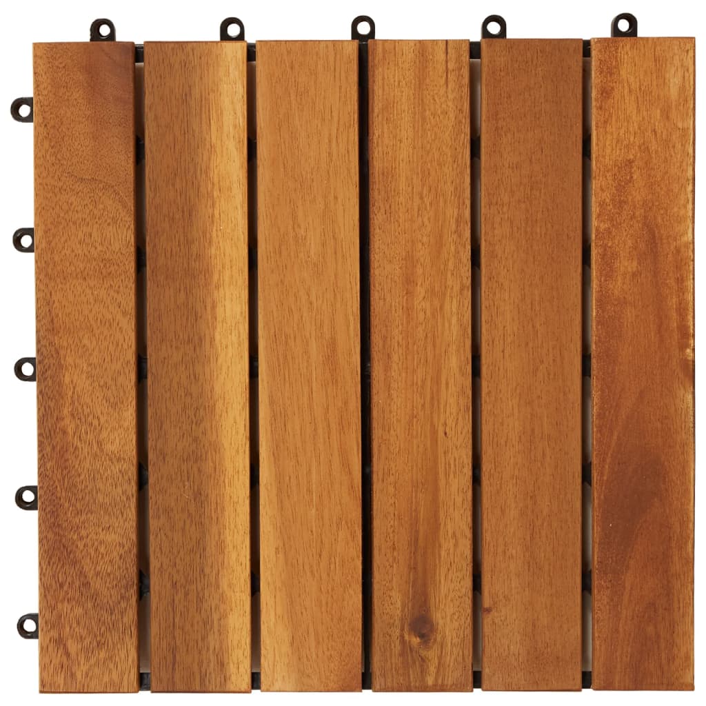 8718475927563_g_en_hd_3 vidaXL Decking Tiles Vertical Pattern 30 x 30 cm Acacia Set of 20 - Image 4