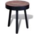 vidaXL End Table Round Reclaimed Teak Wood - Image 4
