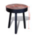 vidaXL End Table Round Reclaimed Teak Wood - Image 6