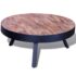 vidaXL Coffee Table Round Reclaimed Teak Wood - Image 2