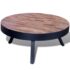 vidaXL Coffee Table Round Reclaimed Teak Wood - Image 3