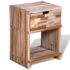 vidaXL Nightstand with Drawer Reclaimed Teak Wood - Image 5