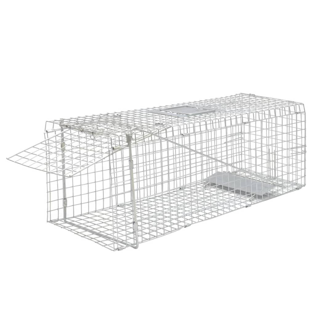 8718475931430_a_en_hd_1 Galvanised Live Trap 80 cm - Image 1