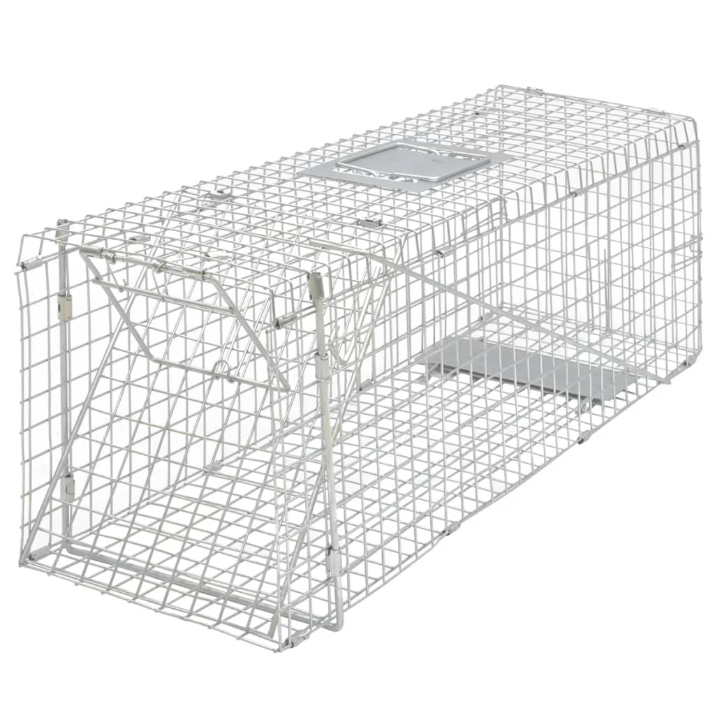 8718475931430_g_en_hd_1 Galvanised Live Trap 80 cm - Image 2