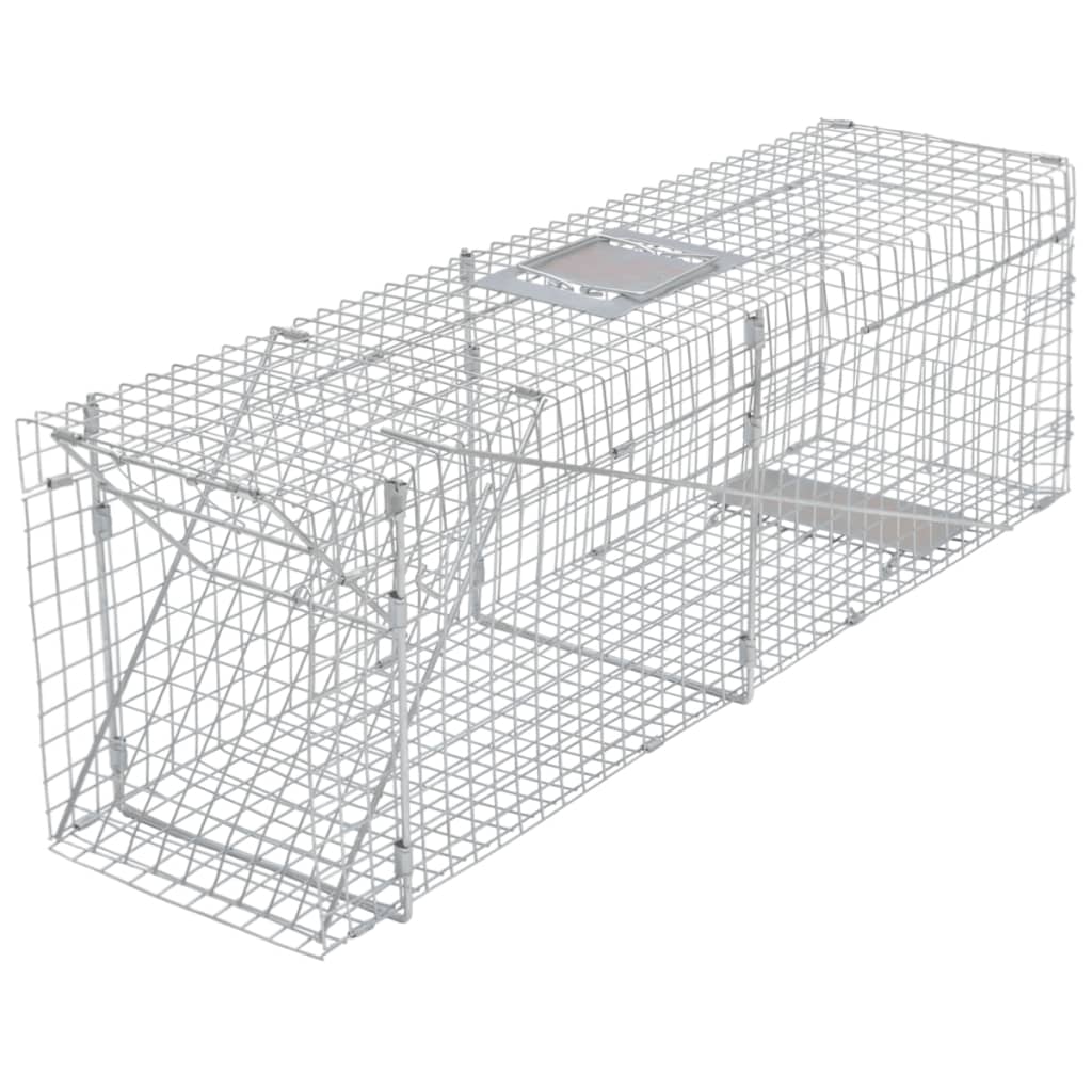 8718475931447_g_en_hd_1 Galvanised Live Trap 100 cm - Image 2